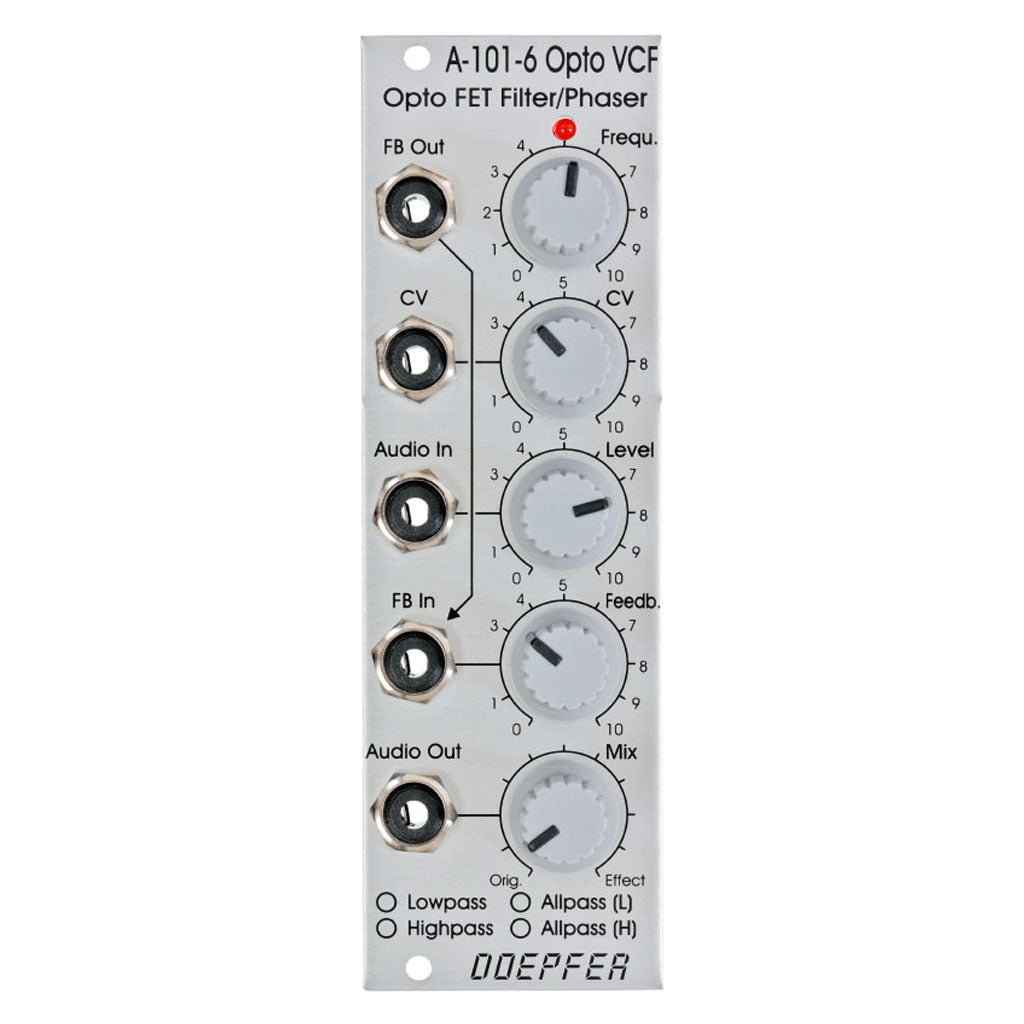 Doepfer - A-101-6: Six Stage Opto FET VCF – Noisebug