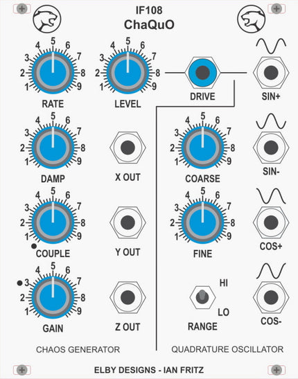 Elby Designs - IF108 ChaQuO [Eurorack 3.5mm]