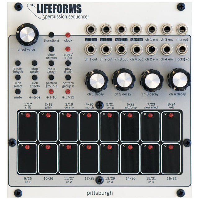 Pittsburgh Modular - Lifeforms Percussion Sequencer NOS