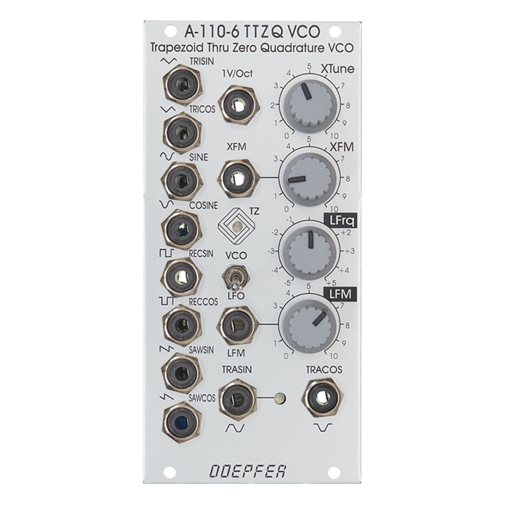 Doepfer - A-110-6: Trapezoid Thru Zero Quadrature VCO – Noisebug